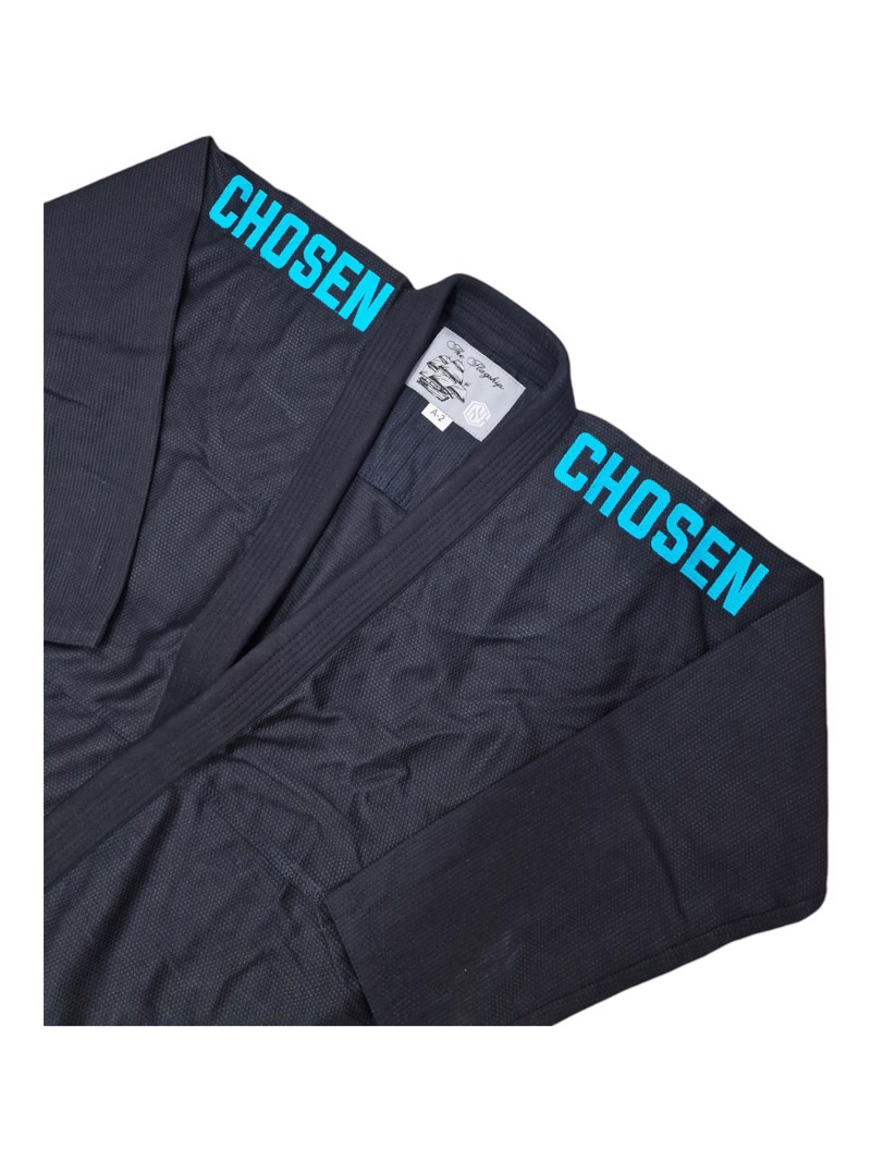 CHOSEN Flagship STOLI BJJ Gi - black/tiffany blue